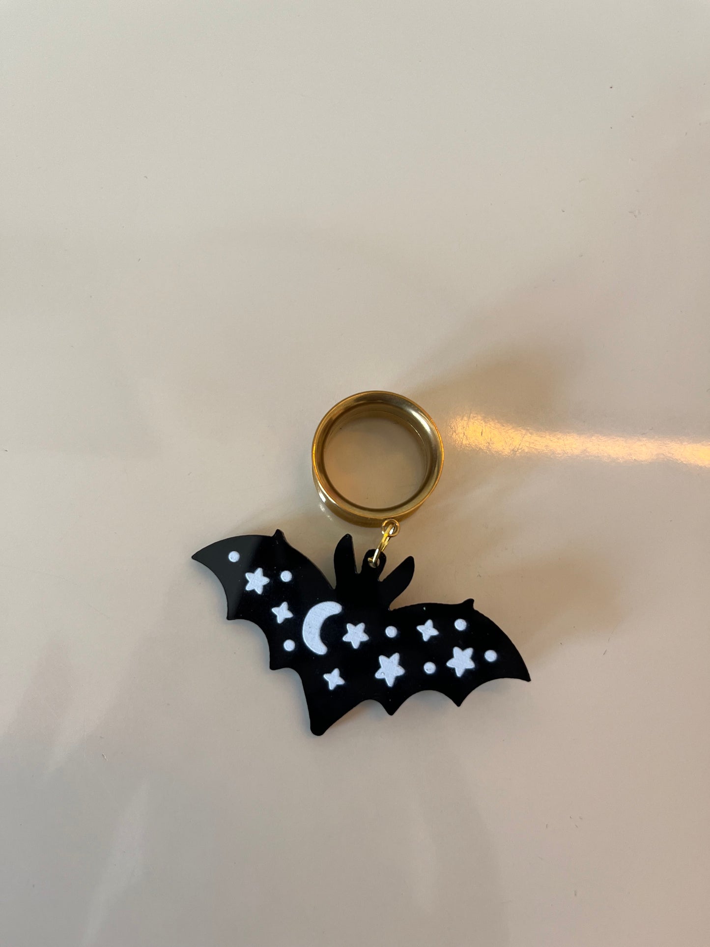 Spooky Bat Dangle Plugs