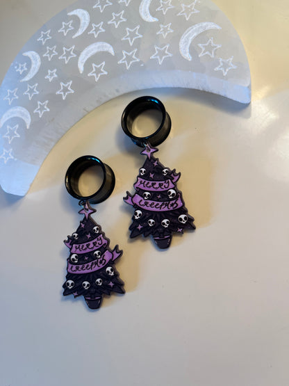 Spooky Holiday Tree Dangle Plugs