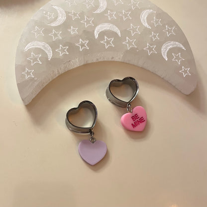 Candy Heart Dangle Plugs