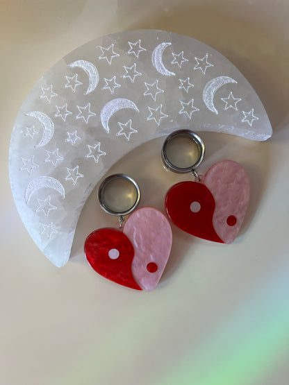 Valentine’s Yin & Yang Dangle Plugs