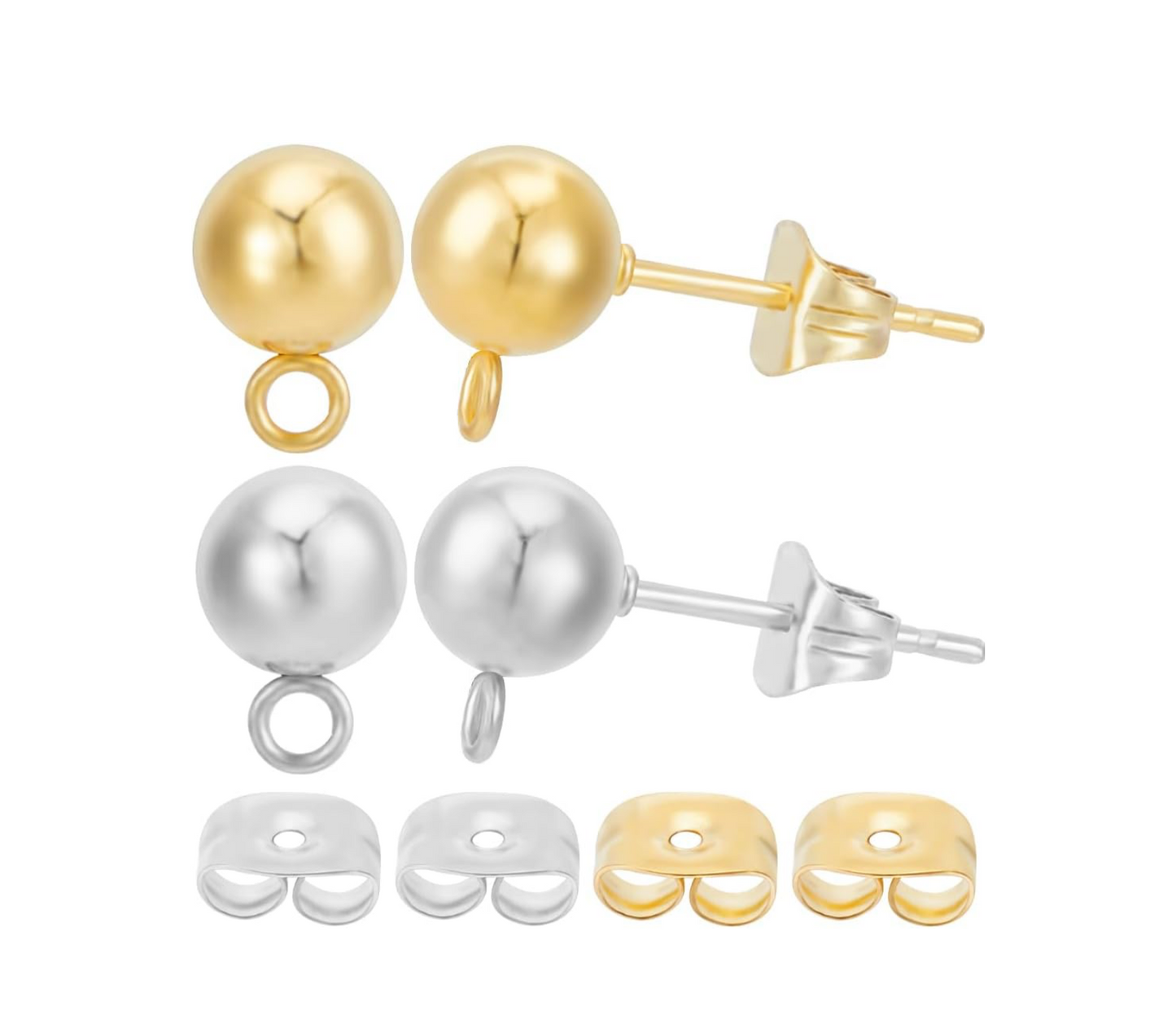 Earring Stud Add On (Non-stretched Ears)