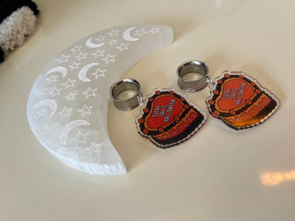 Halloween Cake Dangle Plugs