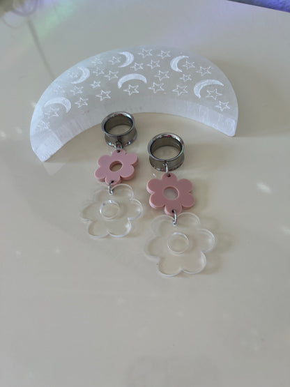 Double Daisy Dangle Plugs