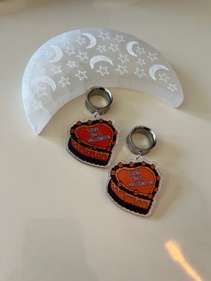 Halloween Cake Dangle Plugs