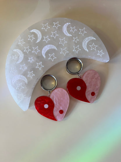 Valentine’s Yin & Yang Dangle Plugs